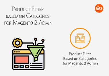 Product Filter based on Categories for Magento 2 Admi...