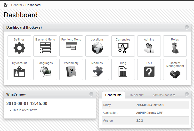 Directy CMF - Cross-platform content management PHP f...