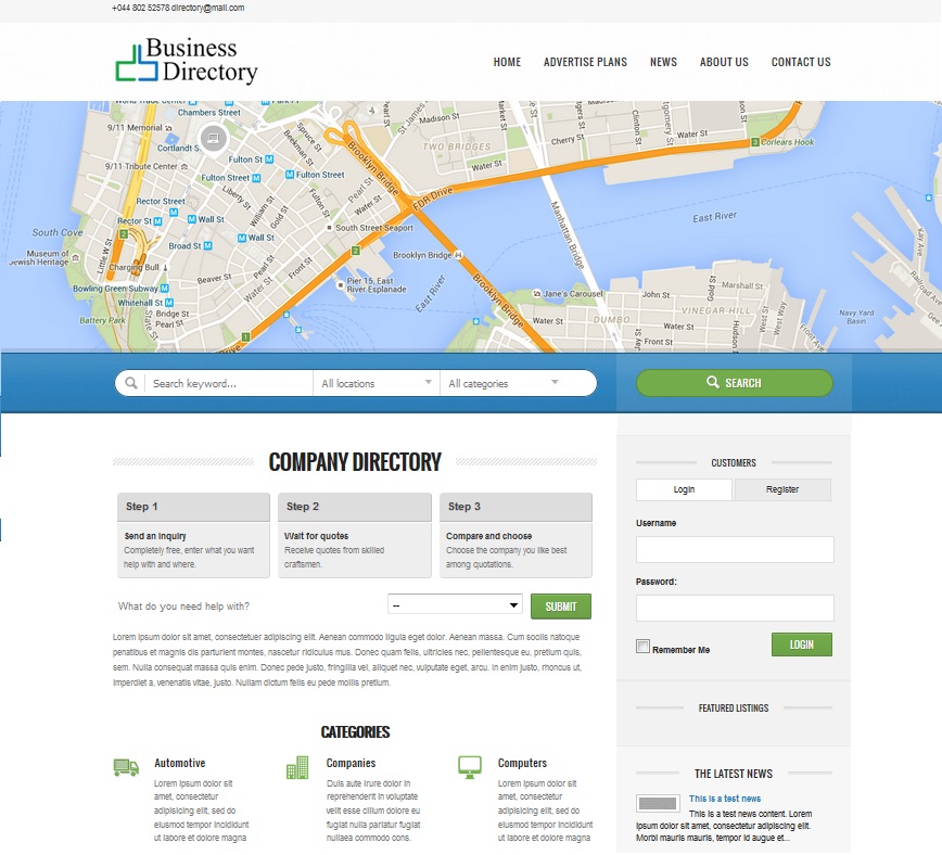 uBusinessDirectory - Business Directory PHP Script