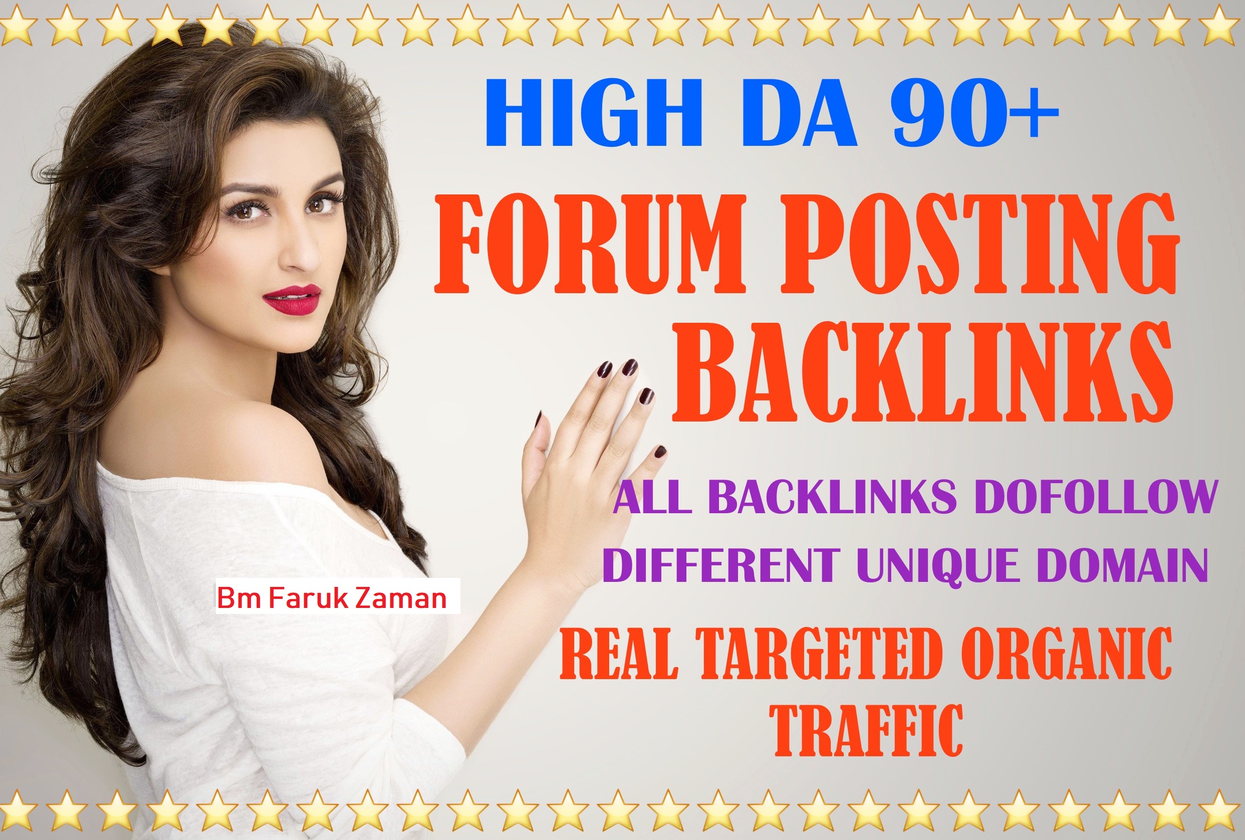 15 Niche related Forum Posting Backlinks. DA will be ...