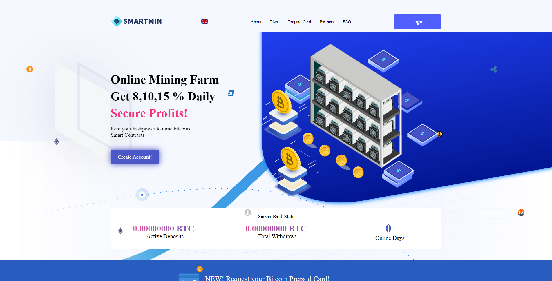 Professional Bitcoin Cloud Mining Script