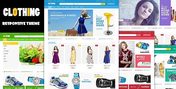 CLOTHING - Responsive Multipurpose HTML5 Template