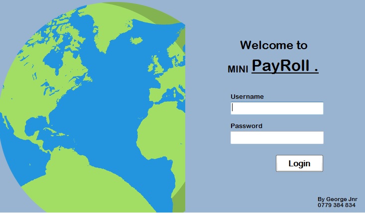 Mini payroll system for SME Small to medium enterpris...