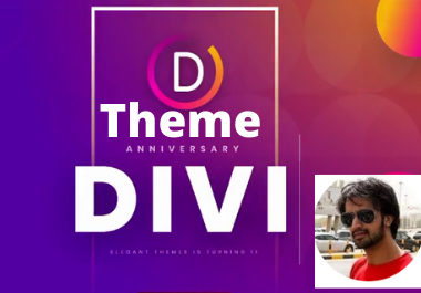 Install Divi theme, import divi layout and make your...