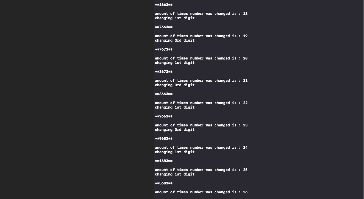 Generates a random 4 digit number with no consecutive...
