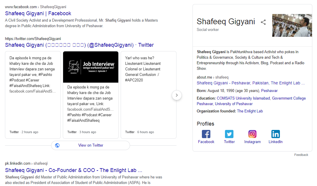 I will create a Google Knowledge Panel for you and yo...
