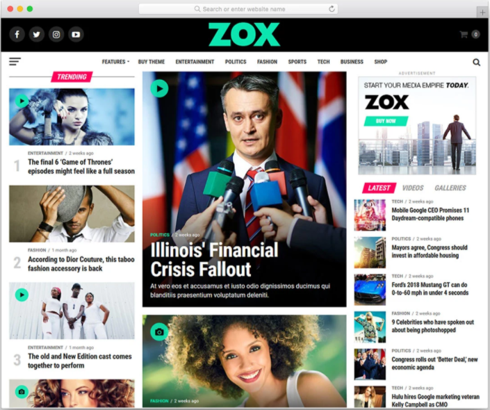I will create autopilot entertainment news website fo...