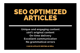 I Will Create 1000 plus words ARTICLE or BLOG Writing...