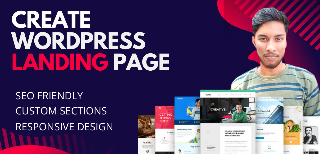 I will create Professional Responsive Wordpress/HTML ...
