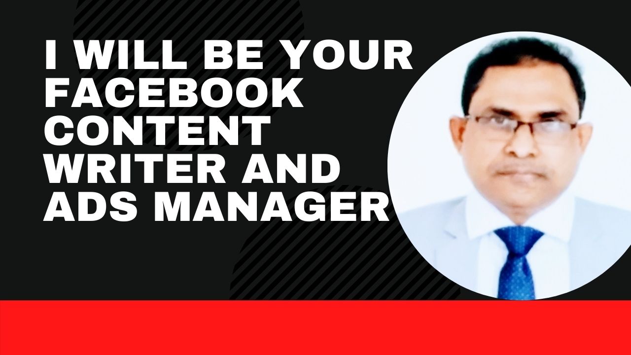 I will be your facebook, twitter, linkedin content ...