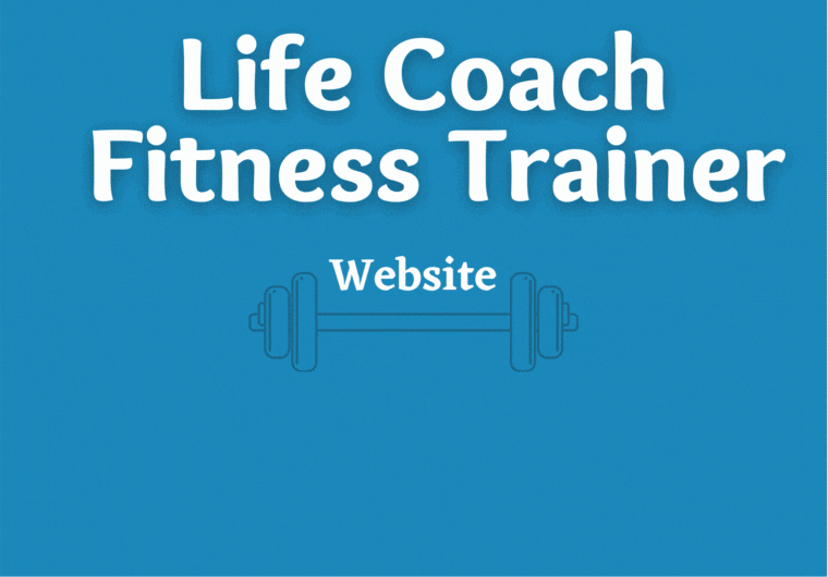 I will design a life coach, fitness trainer wordpres...
