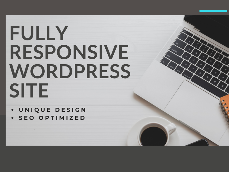 I will design and develop a modern responsive wordpre...