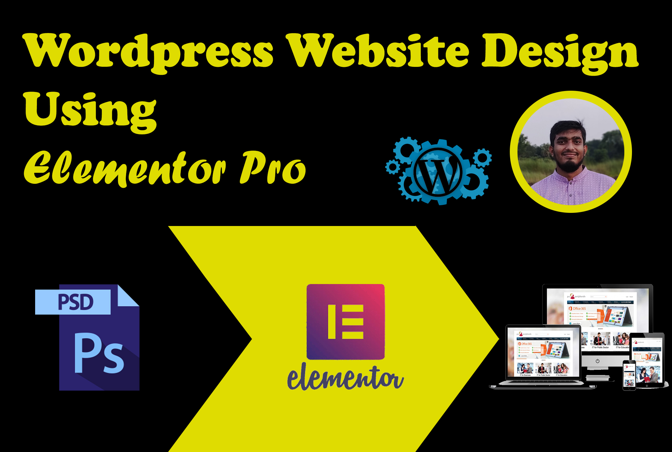 create or redesign wordpress website or landing page ...