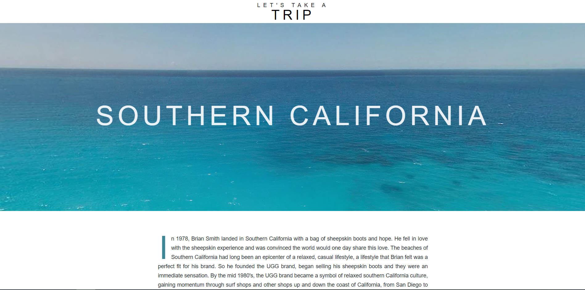 Travel company made with bootstrap, html, css and j...