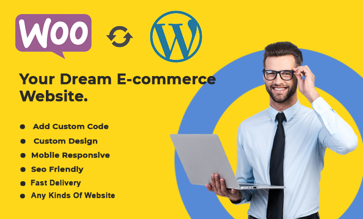 I will build ecommerce website online store with word...