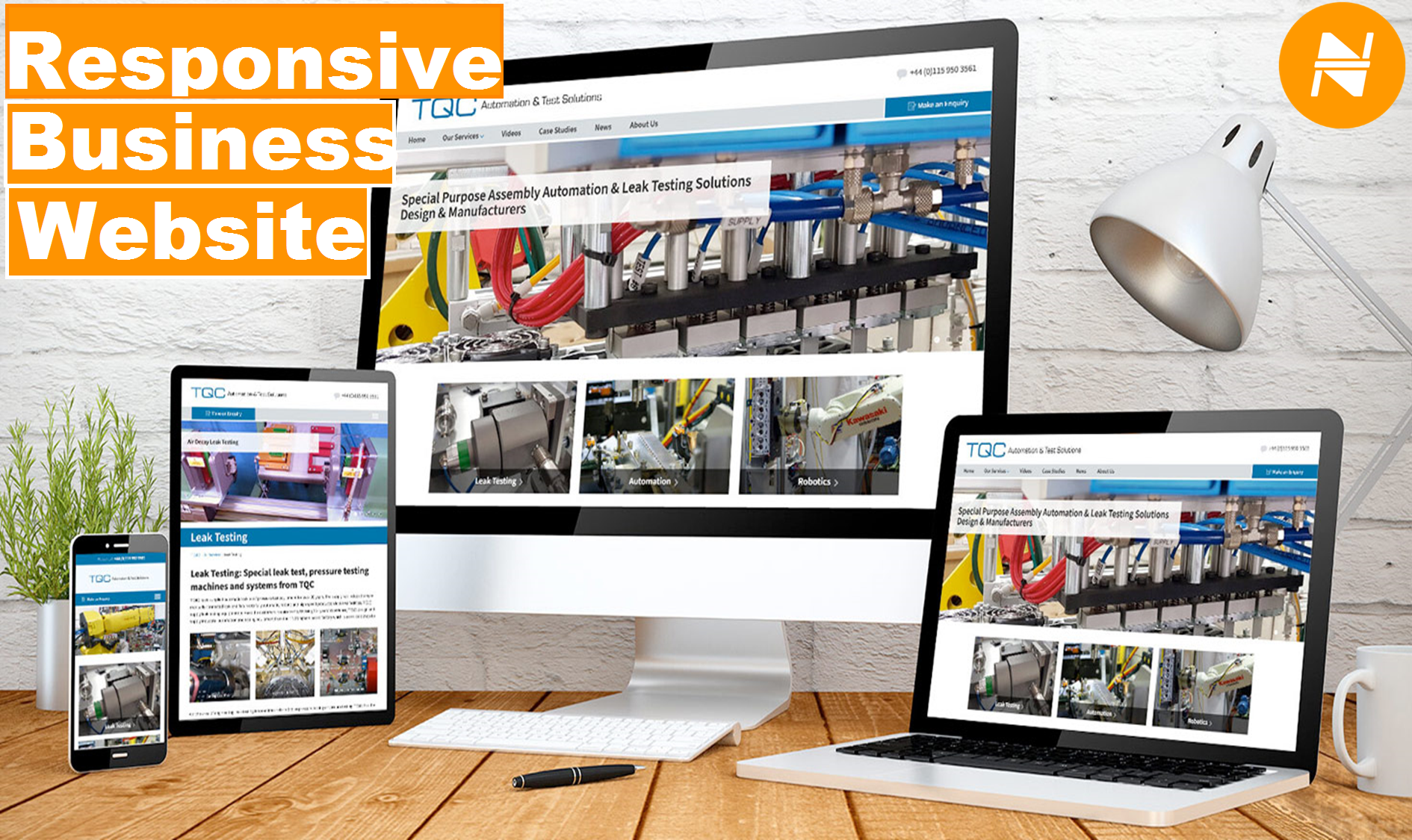 Design and Build your Responsive Business Website, s...