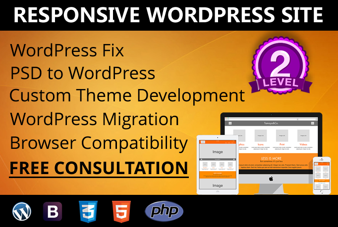 Install, Build, Fix And Create A Wordpress Website