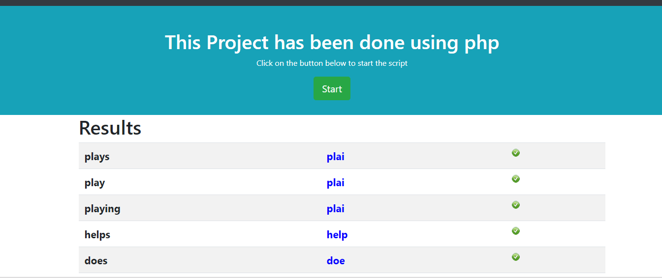 StopList with porter stemmer and inverted file creati...