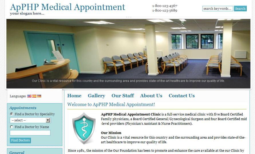 PHP Medical Appointment Script