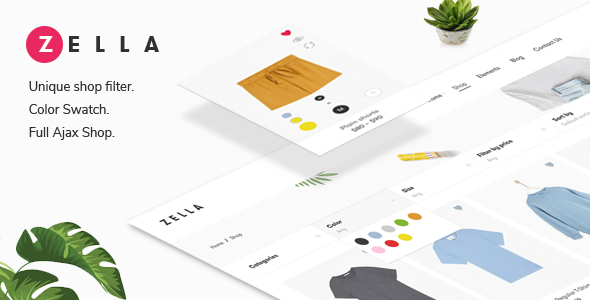 Zella - WooCommerce AJAX WordPress Theme - RTL suppor...