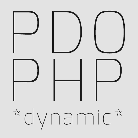 dynamicPDO, fully dynamic, customizable & prepa...