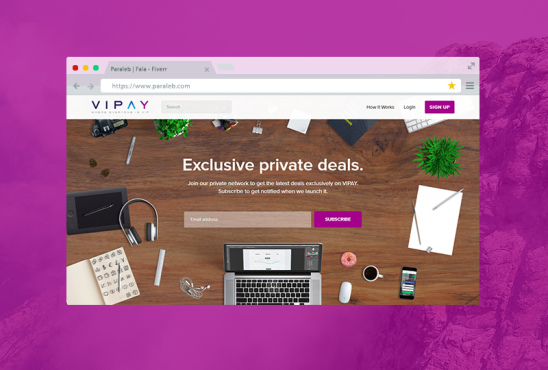 Create a website 2-5 pages