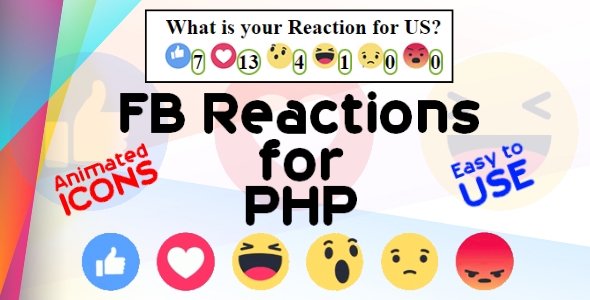 FB Reactions for PHP