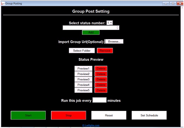 Automate facebook marketing with 10 modules software