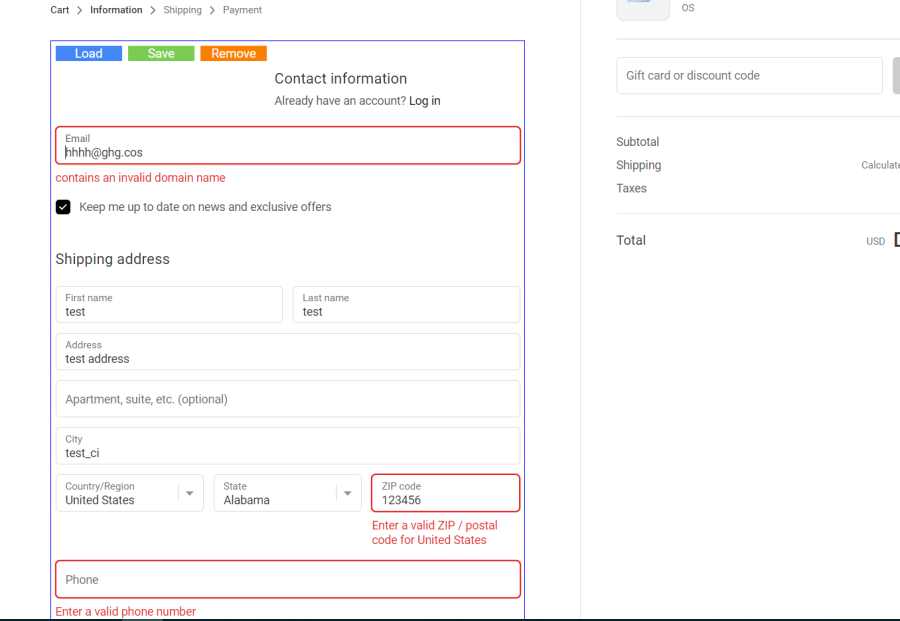 Chrome extension skeleton with login and disable features