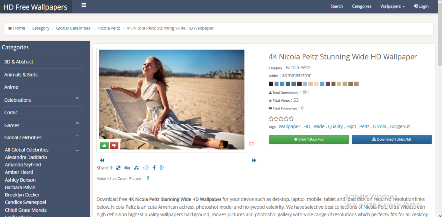 PHP Photo gallery Website, Free earning Wallpaper Website Script