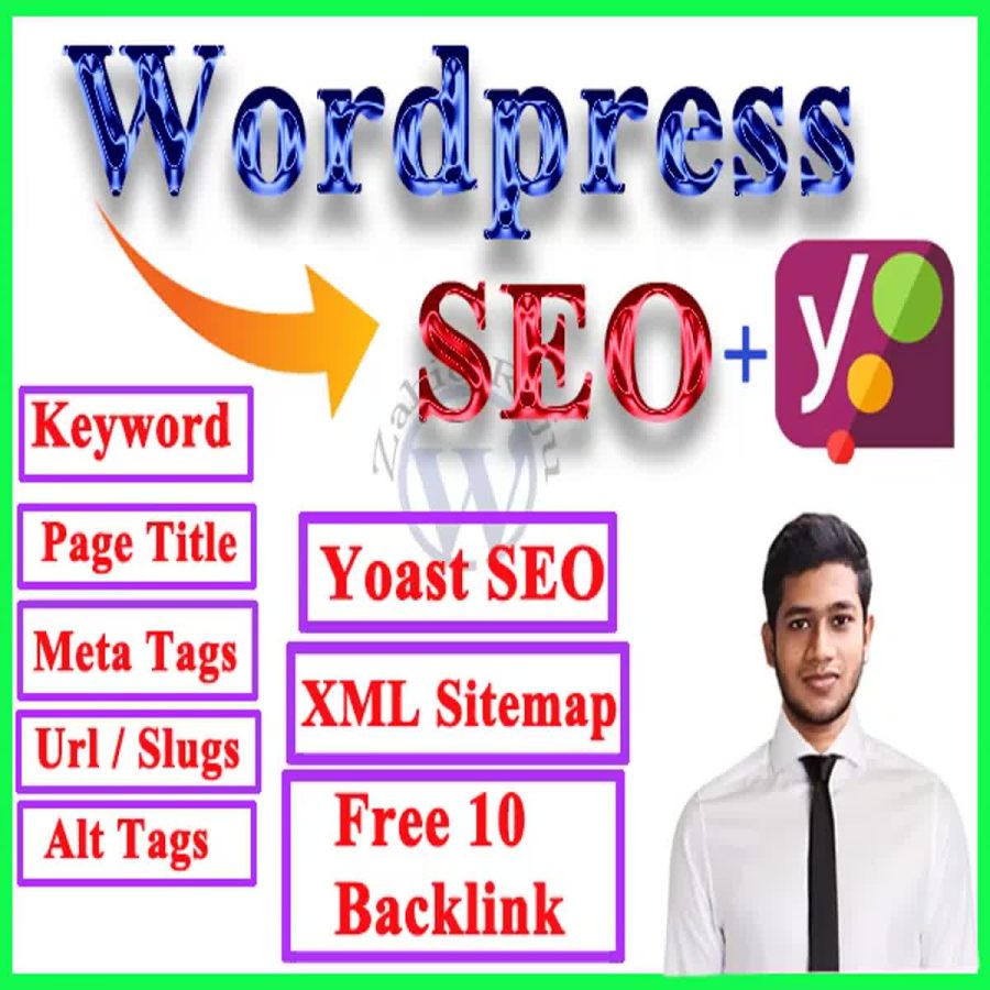 I will perform wordpress seo optimization or on page seo optimization using yoast seo plugin