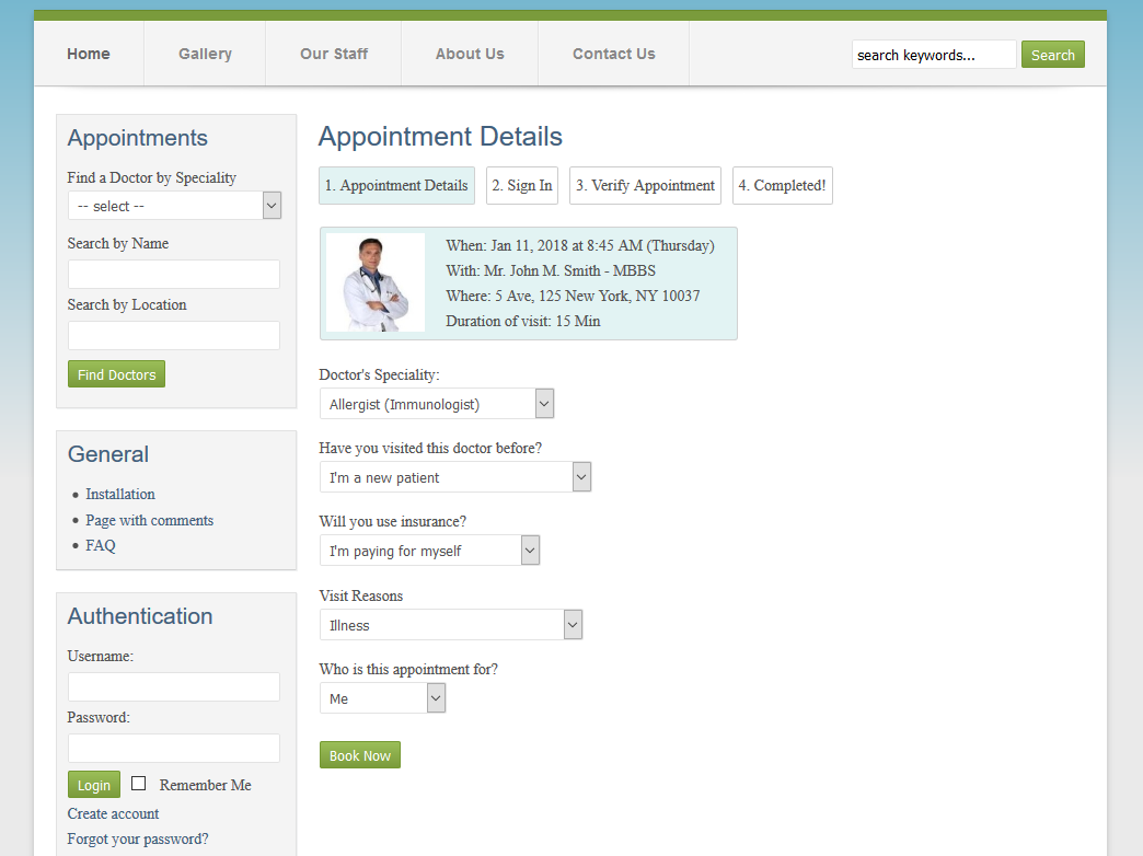  PHP Medical Appointment Script 