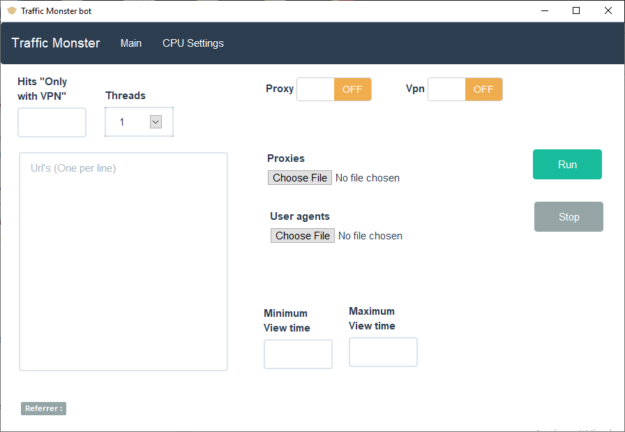 Monster Traffic Bot / use or Creat your own business by selling traffic