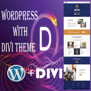I can create responsive WordPress website by using divi theme, divi builder