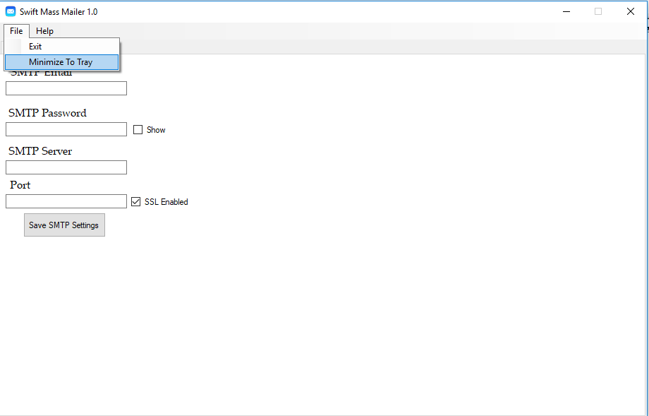 Swift Mass Mailer By Swift Tech Including Full Source Code