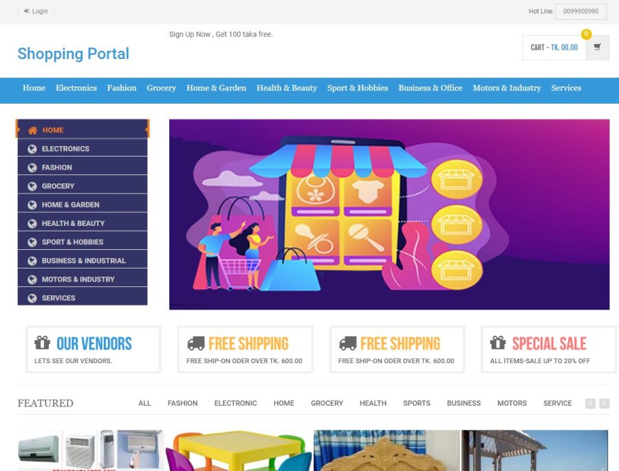 Build your online store almost free