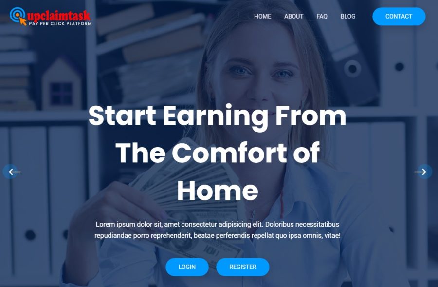 Build a php laravel based PTC website to make money online