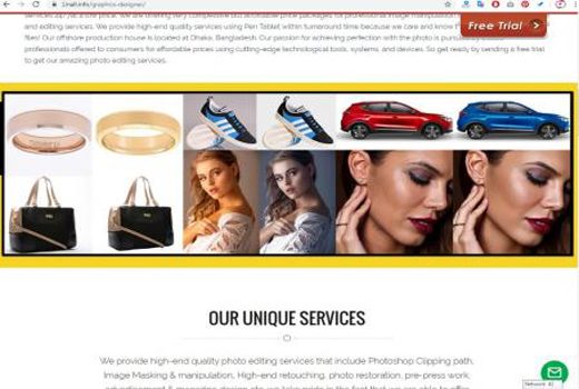 Dynamic Portfolio Website For Graphics Designer