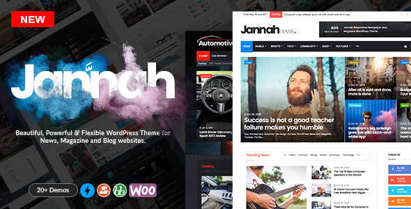 Jannah - Install Premium Jannah Theme on your wordpress