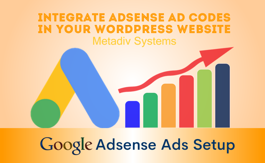 Implement adsense ad codes on your wordpress website