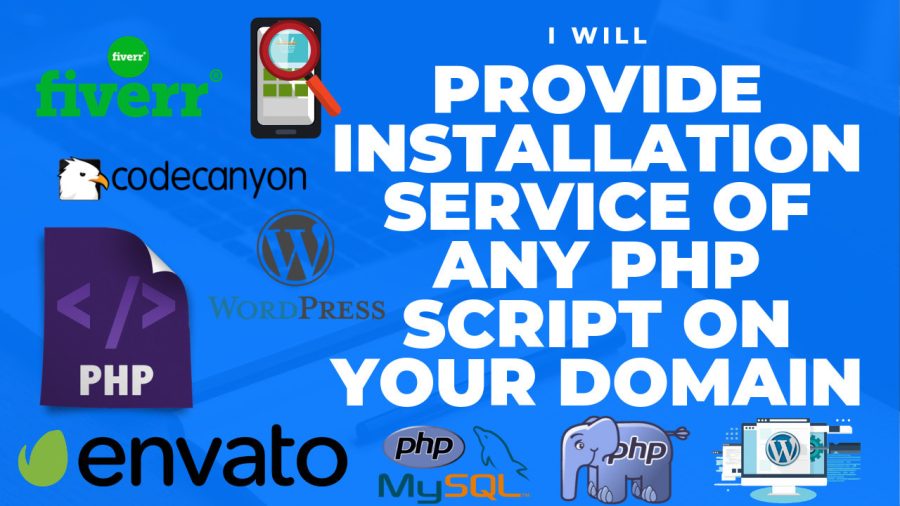 OFFER! Installation of php Script/WordPress Theme/Plugins in your CPANEL