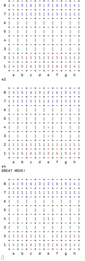 Chess game made entirely in C.