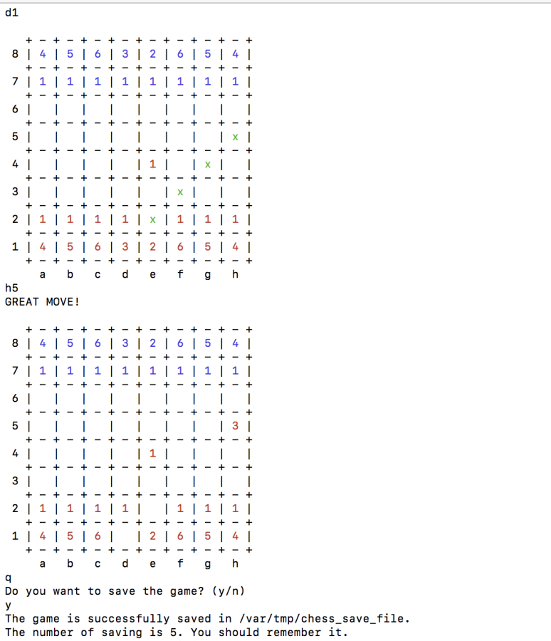 Chess game made entirely in C.