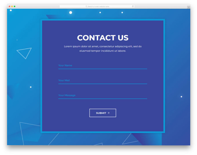 I will create register, login and contact us form page in php