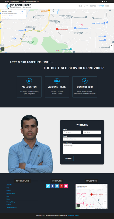 Develop a WordPress website with Divi or Elementor