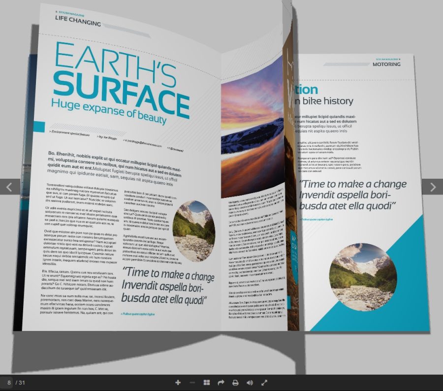 Real3D FlipBook - jQuery Plugin