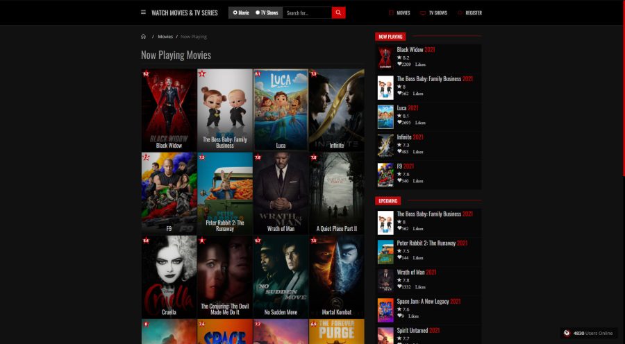 Latest automated imdb movie landing page for CPA marketing