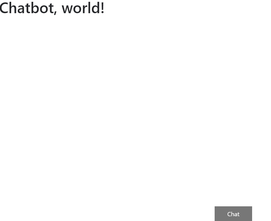 Chatbot in PHP MySQL Codeigniter Framework