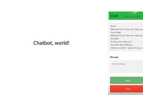 Chatbot in PHP MySQL Codeigniter Framework