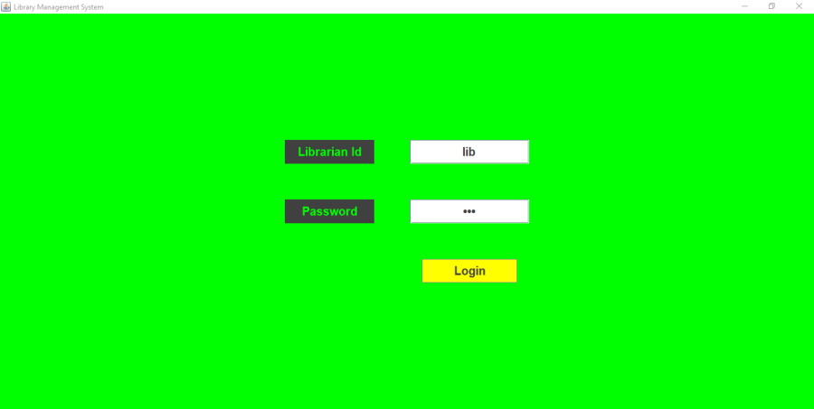 Library Management System for proper management of library 